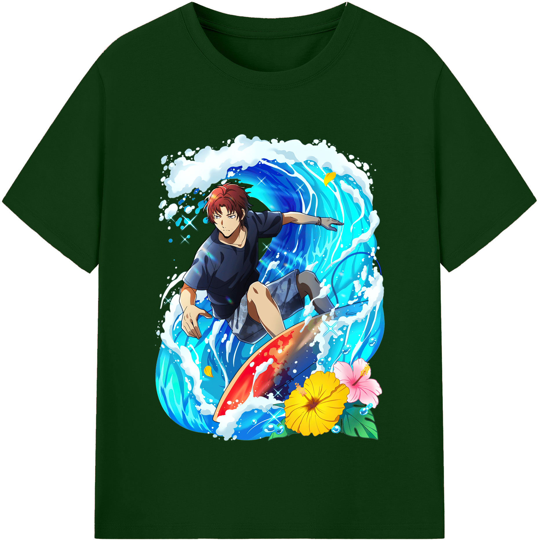 （画像用） 文豪ストレイドッグス Bungo Stray Dogs 綿100％半袖Tシャツ（フロントプリント）